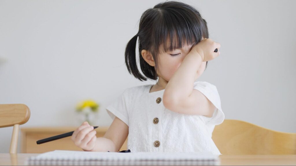 子供の花粉症の症状